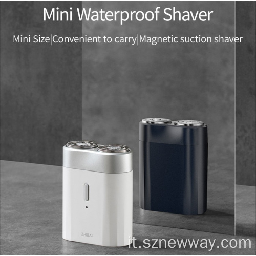 Zhifrai Portatile Mini Electric Beard Rasoio impermeabile